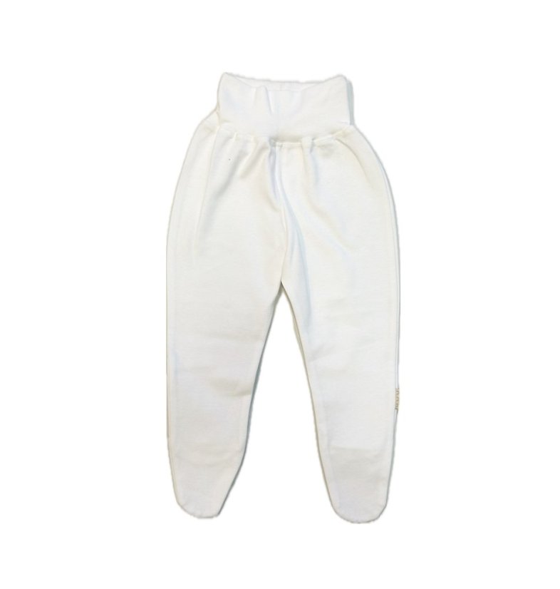 Dětské polodupačky, čistě bílá