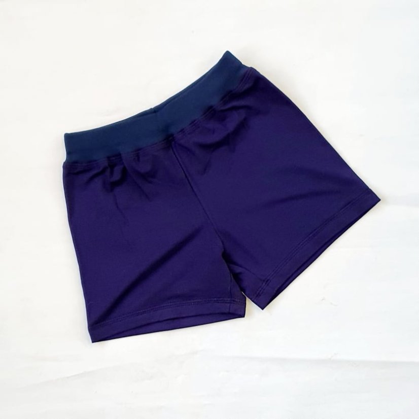 Kraťasy krátké BAMBUS tmavě modré