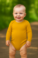 Dětské body z bio bavlny