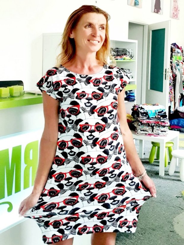 Dámské šaty DIGI PANDA 1