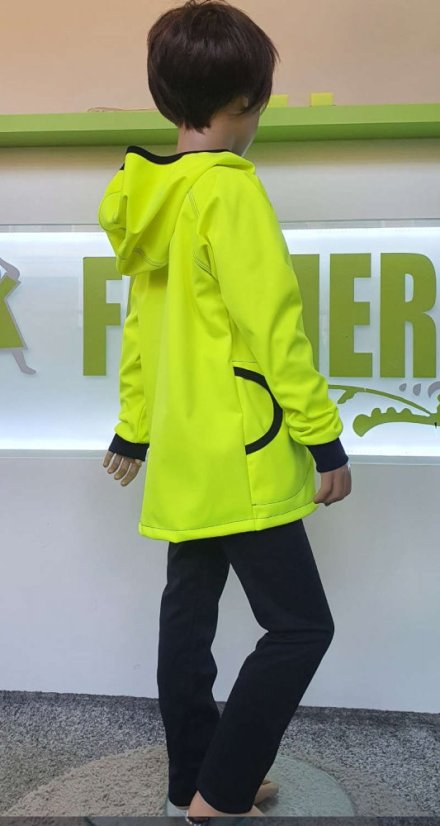 Softshellové leginy ELAST BLACK