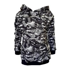 Mikina HOODY DIGI FREEDOM B&W