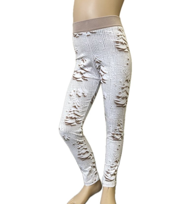 Detské legíny, zimný les