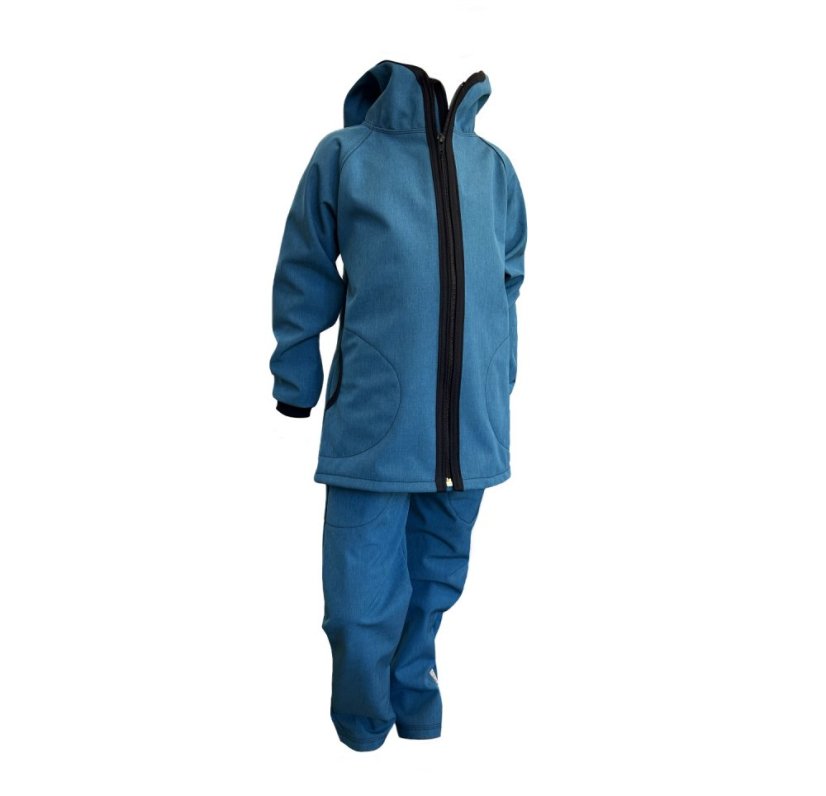 Softshellová bunda JEANS BLUE