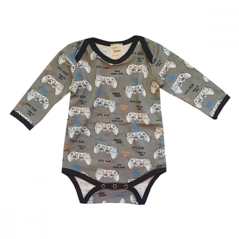 Dětské body, herní zóna dlouhý rukáv