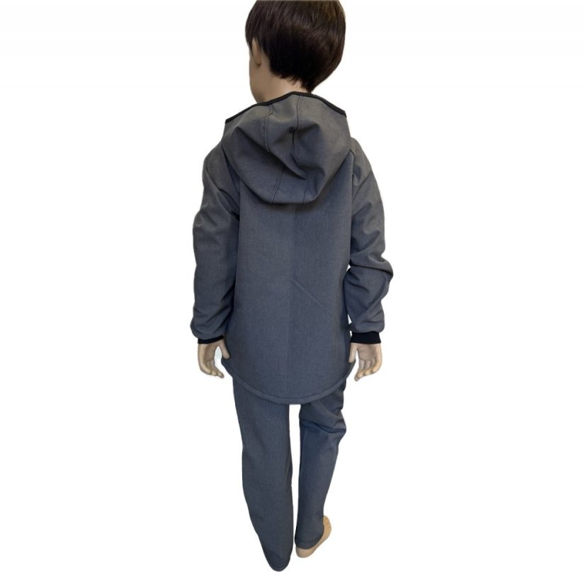 Softshellová bunda JEANS GREY