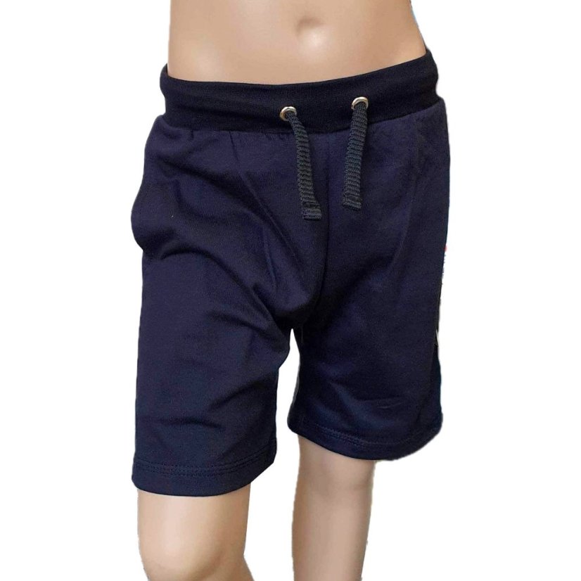 Dětské kraťasy WOW BIO, černá klasika