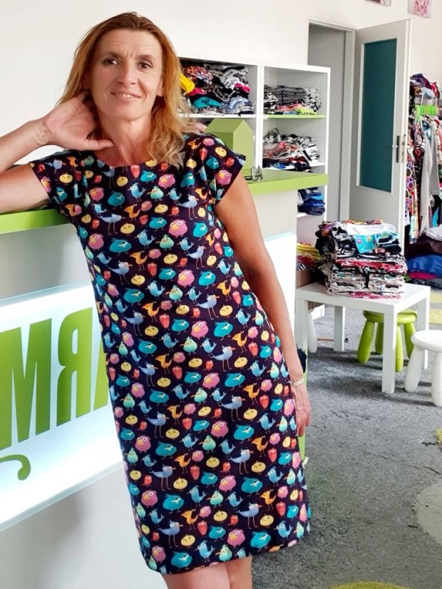 Šaty DIGI BIRDS 2 dámske