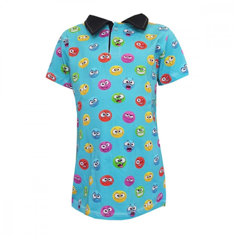 Tričko s límečkem DIGI SMILE