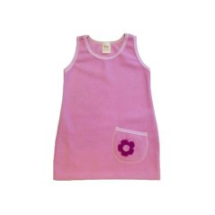 Dětská šatovka fleece růžová (Velikost 92-98)