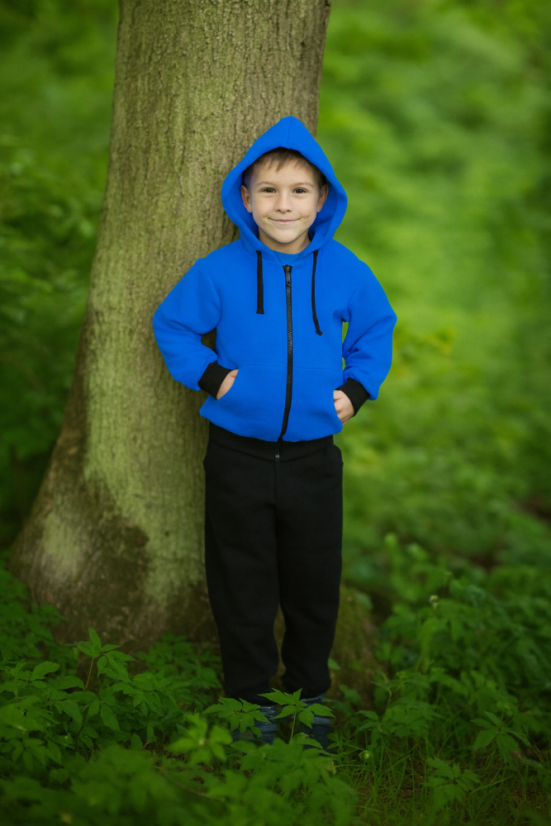 Detská tepláková súprava na zips Dual