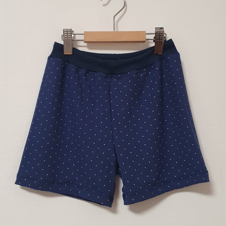 Krátké kraťasy BAMBUS NAVY DOT