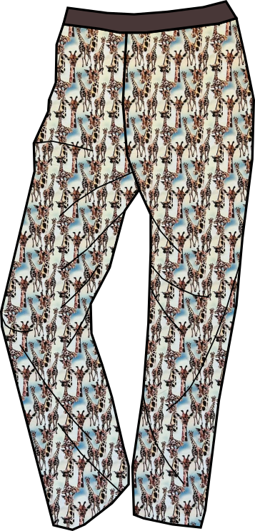 Pánské kalhoty, žirafky lehké