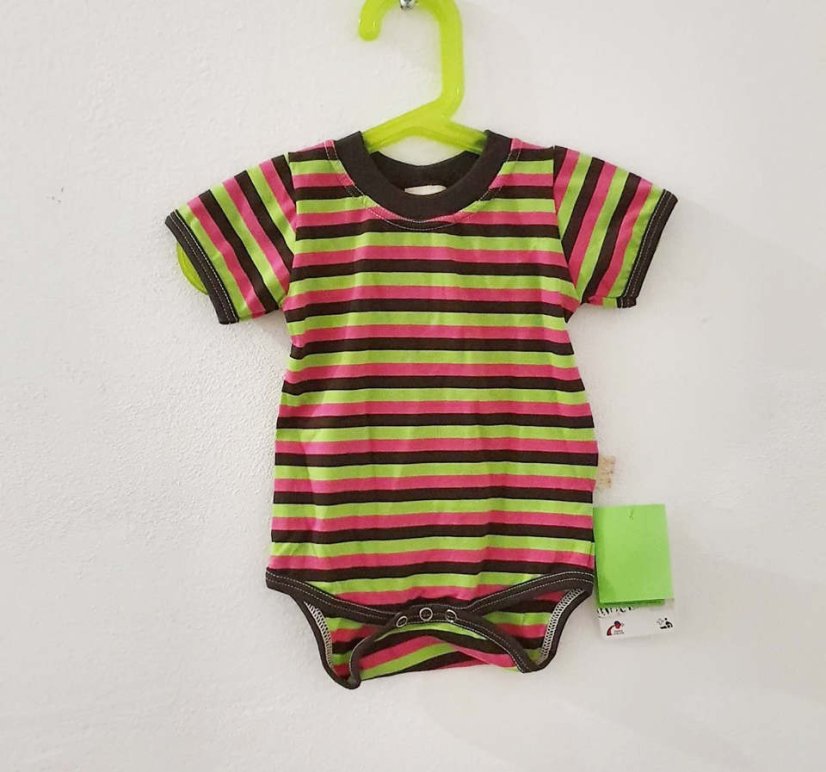 Body BRAUN cyklam krátký rukáv - Velikost: 68