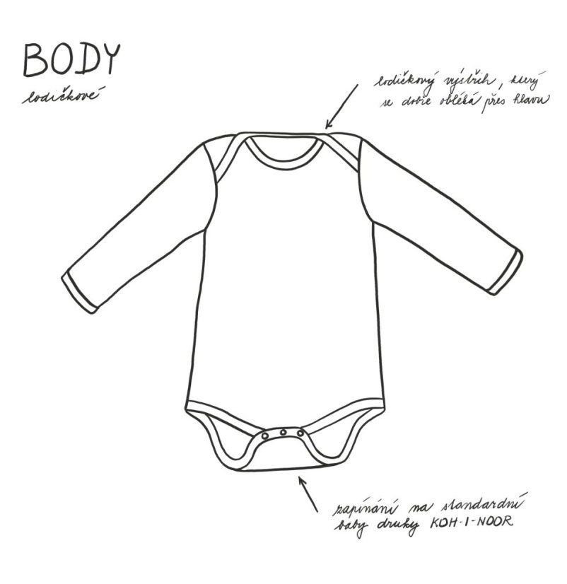 Dětské bambusové body