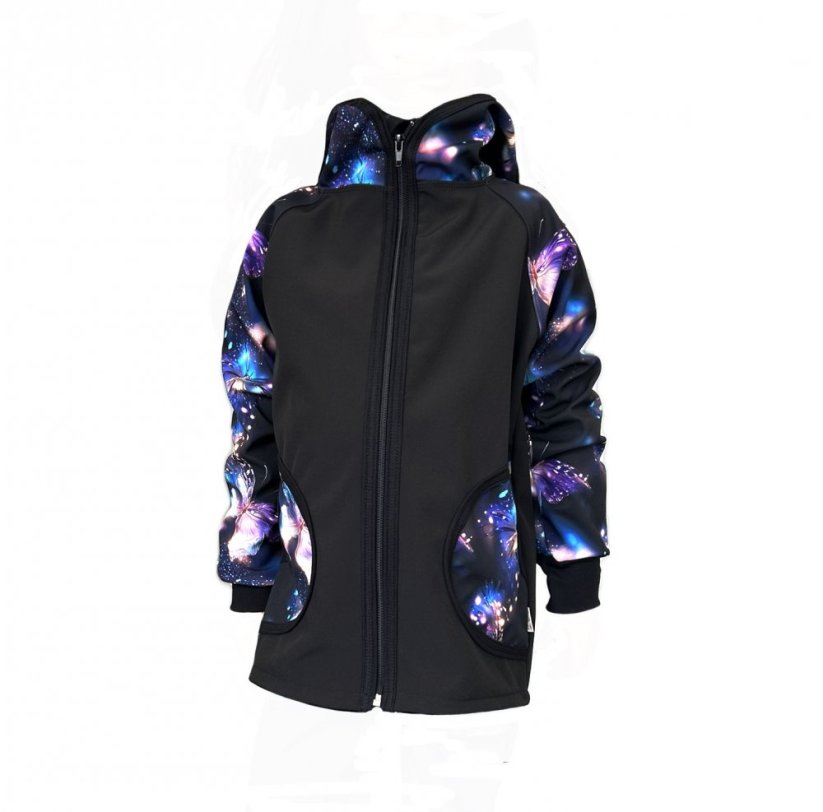 Dětská softshellová bunda bez fleecu