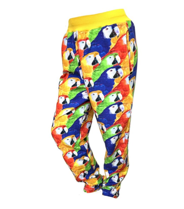 Dámské pyžamo, papoušci