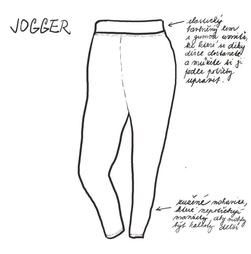 Pánské pyžamo, zimní les