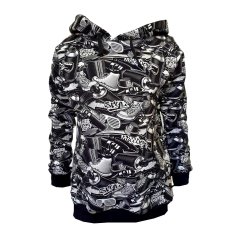 Mikina HOODY DIGI FREEDOM B&W