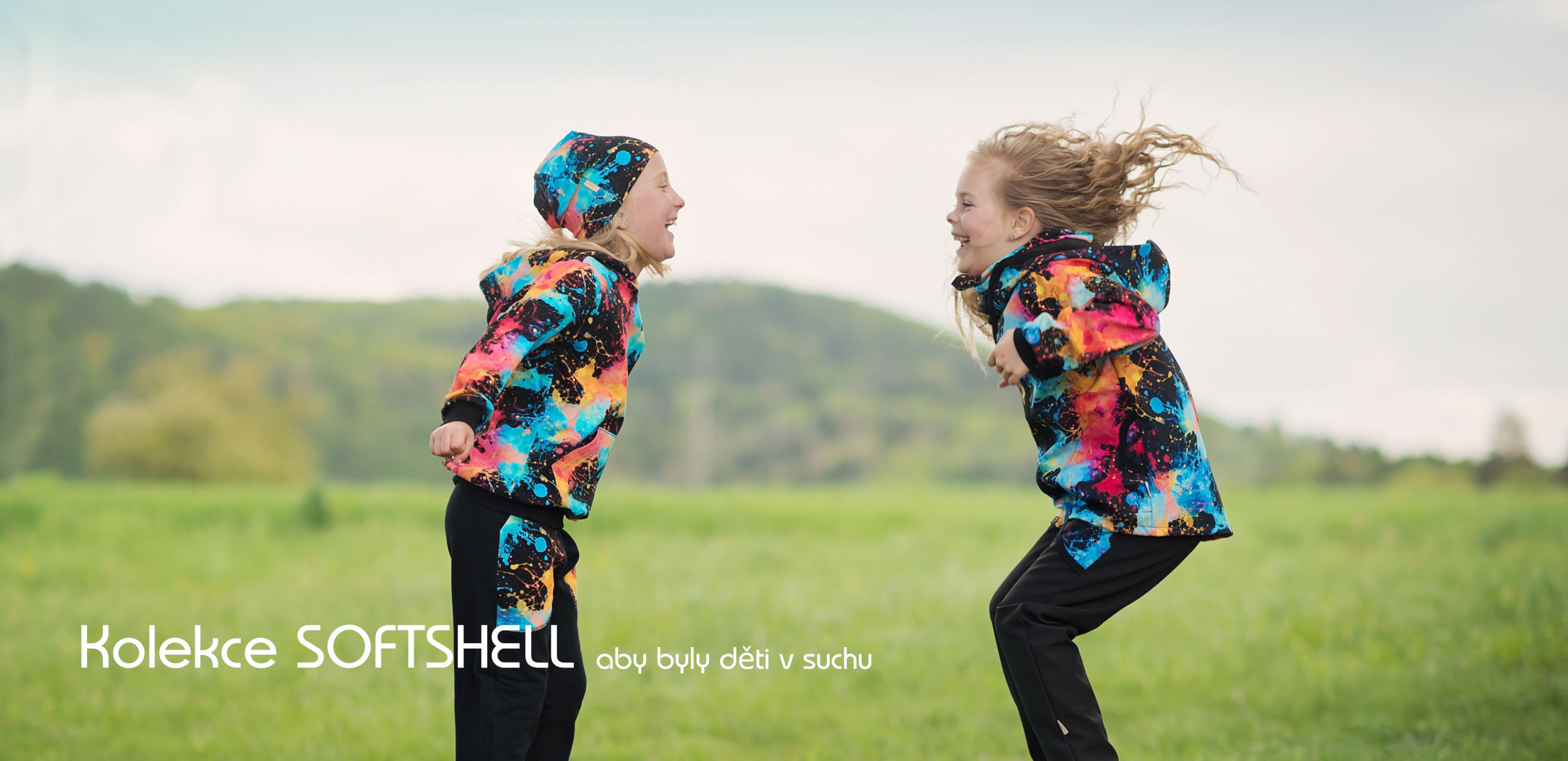 Softshellové oblečení - aby byly děti v suchu