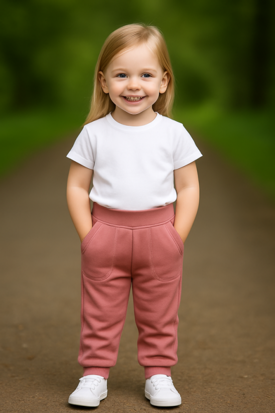 Dětské tepláky do manžety