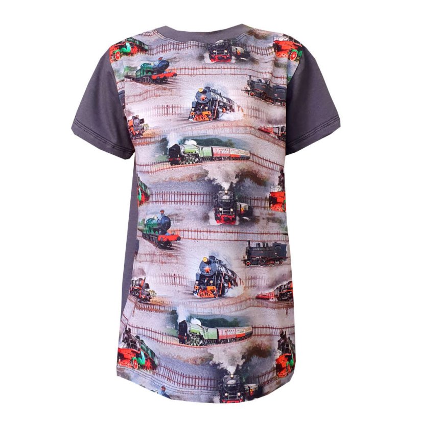 Detské tričko DIGI TRAIN s krátkym rukávom