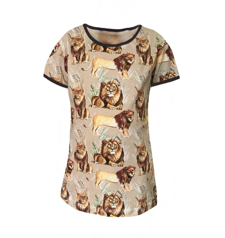 Dětské letní pyžamo, král savany