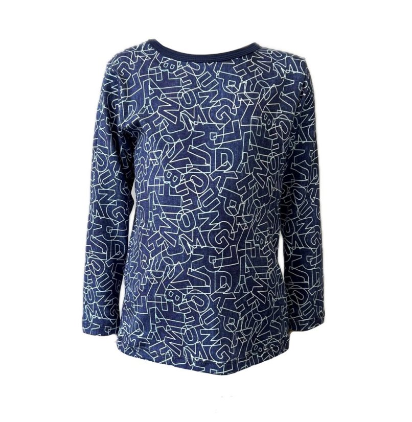 Dětské tričko BAMBUS, písmenka