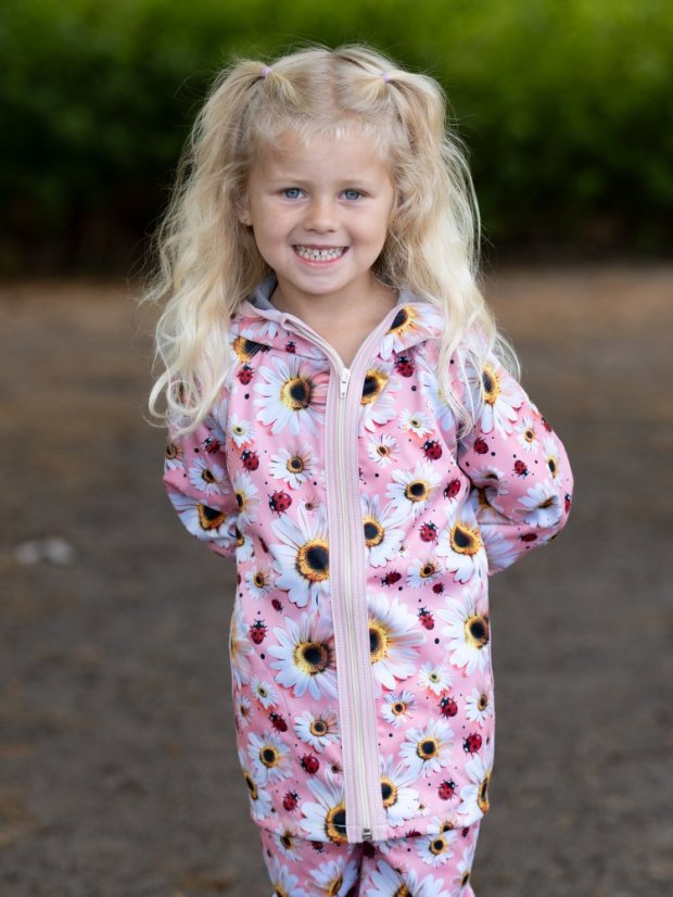 Dětská softshellová bunda bez fleecu