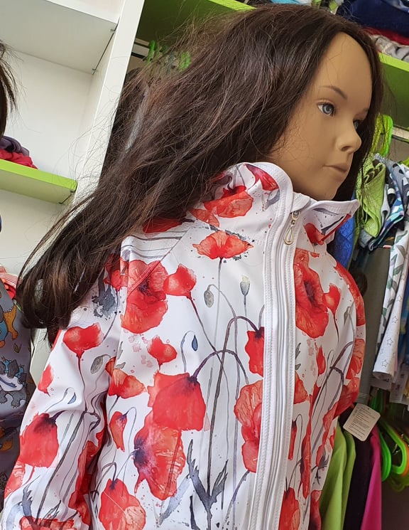 Softshellová bunda POPPY lehká