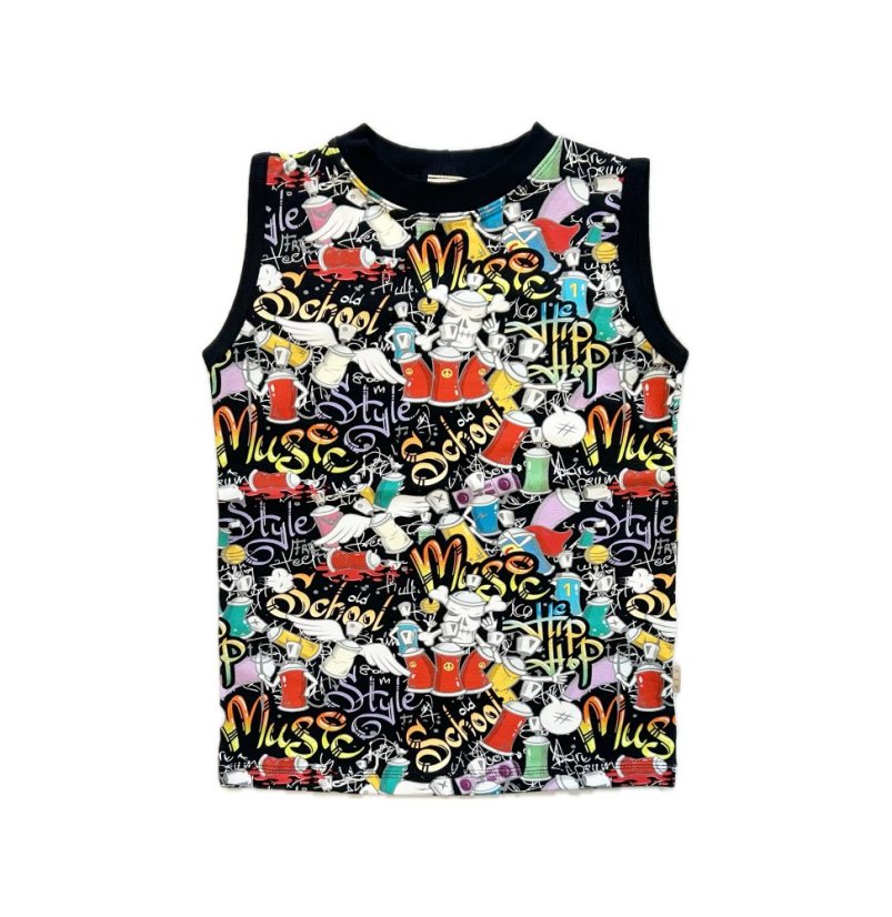 Tričko DIGI GRAFITY 6 bez rukávů