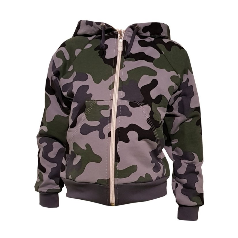 Dětská mikina na zip MASK WOW (Velikost 98)