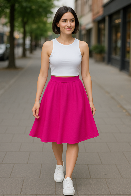 Dámská kolová sukně