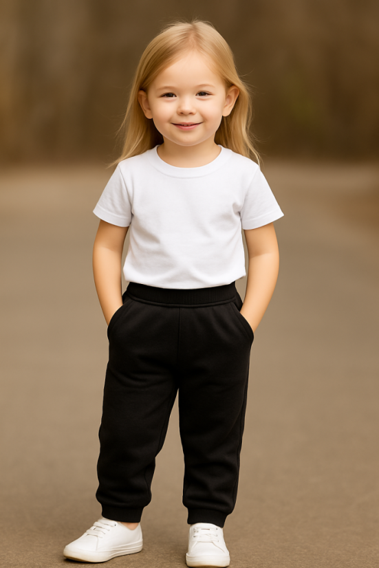 Dětské tepláky do manžety