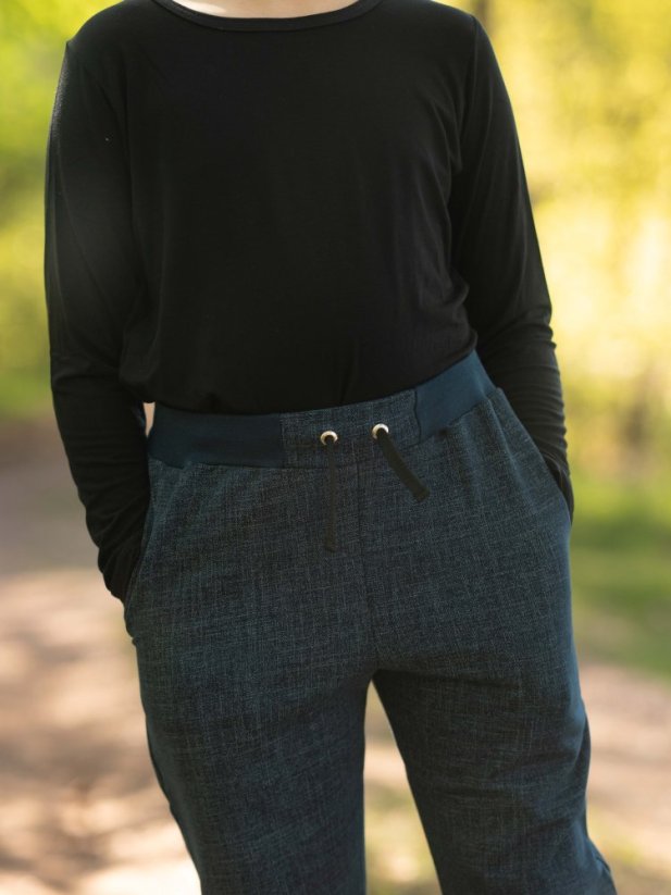 Detské nohavice WOW, modrý jeans
