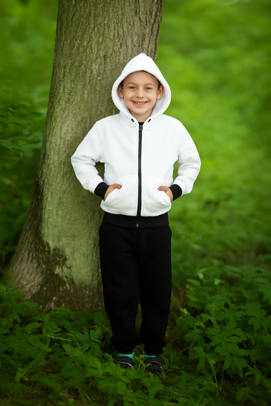 Detská tepláková súprava na zips Dual