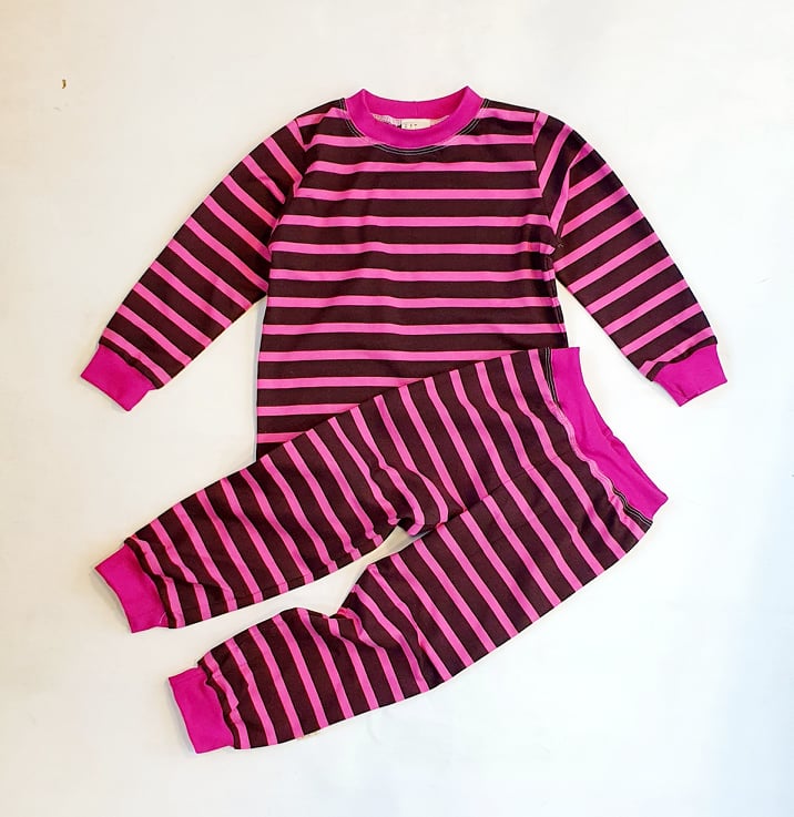 Pyžamo CHOCO CYKLAM