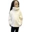 Mikina s rolákom FURRY NATURAL WHITE