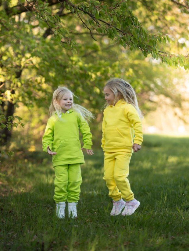 Dětské tepláky Fluffy, různé barvy