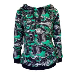 Pánská mikina HOODY DIGI FREEDOM GREEN