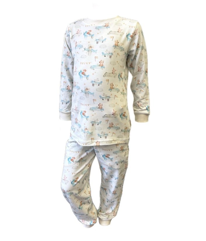 Dětské pyžamo BAMBUS, medvídci na výletě