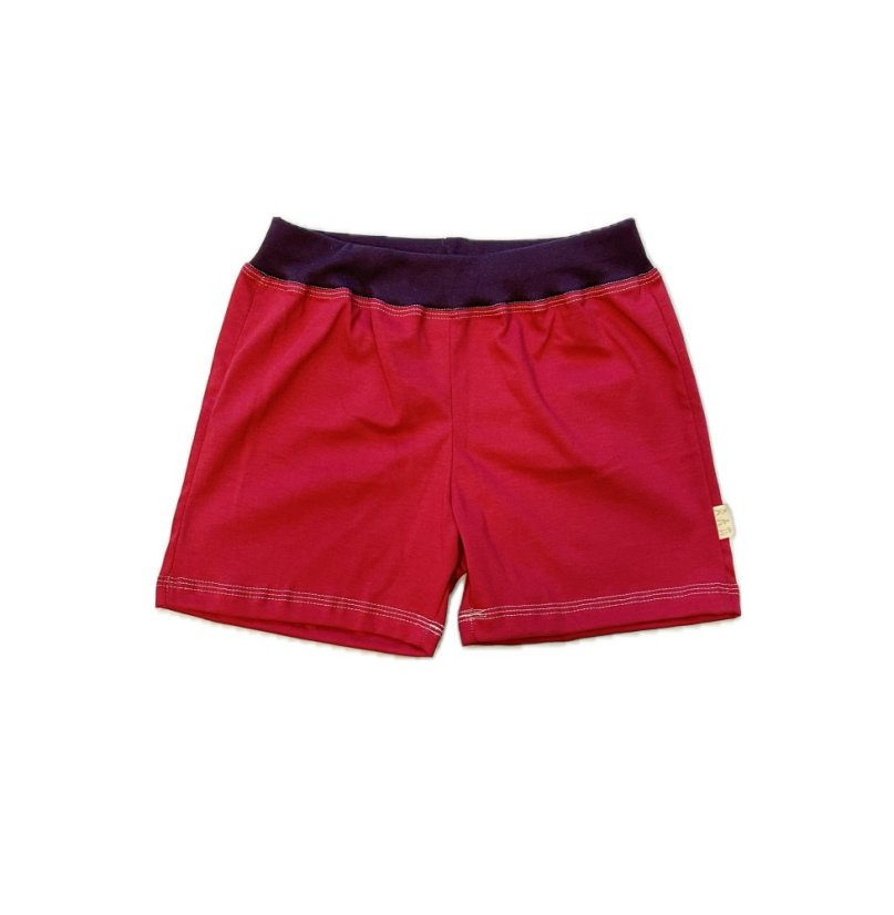 Kraťasy krátké MALINOVÉ