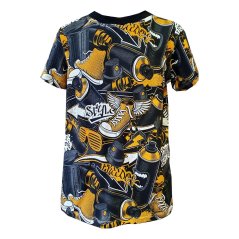 Pánské tričko DIGI FREEDOM YELLOW krátký rukáv