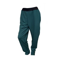 Dětské tepláky Jogger Bambus, tmavě zelená