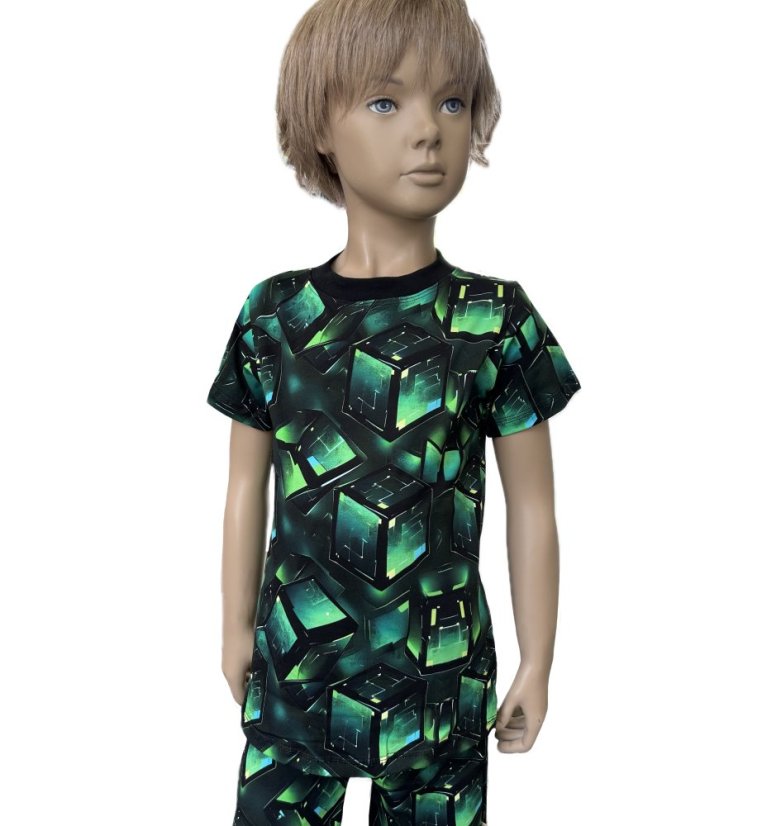 Dětské letní pyžamo, herní dimenze