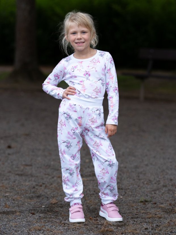 Dětské pyžamo, malé baletky