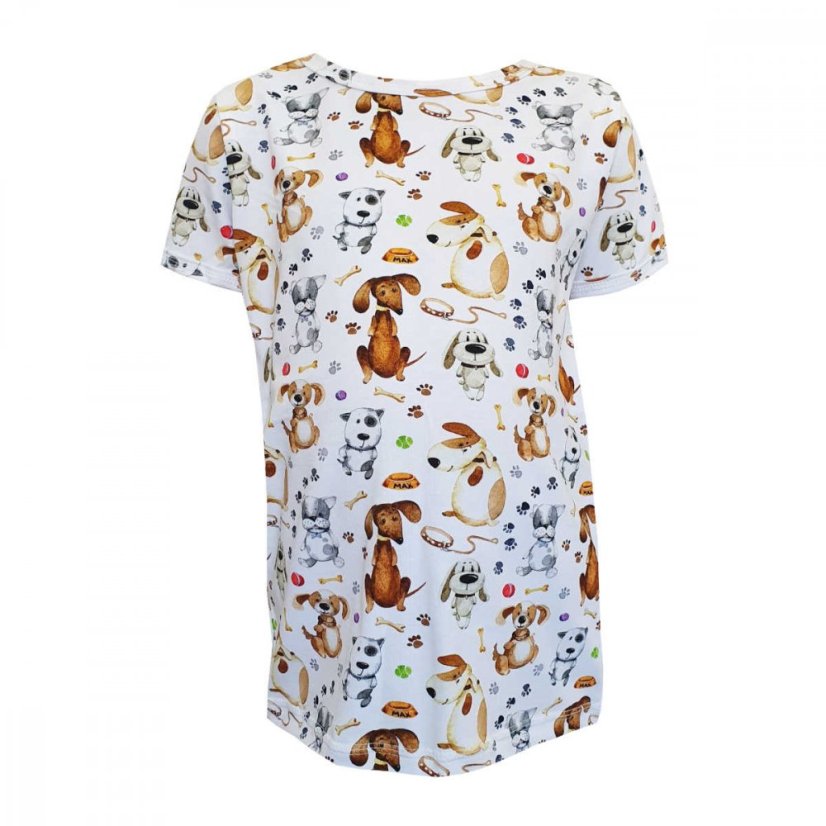 Dětské tričko, psí kamarádi krátký rukáv