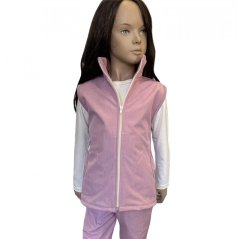 Softshellová vesta JEANS PINK