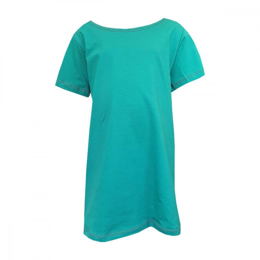 Dámské šaty OVERSIZE, zelený smaragd