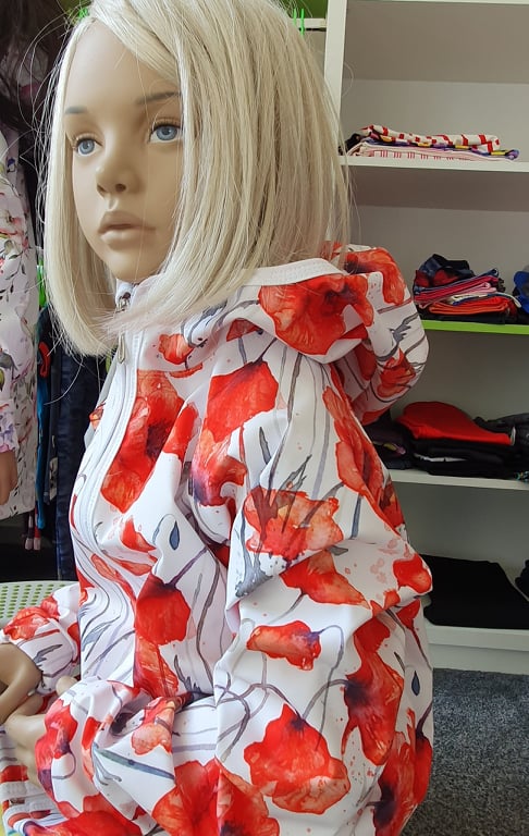 Softshellová bunda POPPY lehká